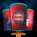 Copo Colecionável Festa Túnel do Tempo 550ml | Edição Especial Flashback